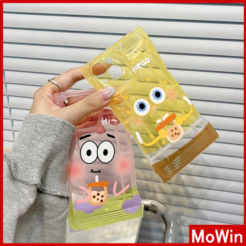 For iPhone 14 Pro Max iPhone Case Snack Bag TPU Soft Case Clear Case Airbag Shockproof Camera Cover Cartoon Cute Compatible For iPhone 13 Pro Max 12 Pro Max 11 7plus XR