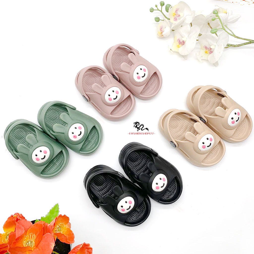 Sandal Anak Perempuan Sandal Selop Bahan Karet Motif Boneka UK.19-24