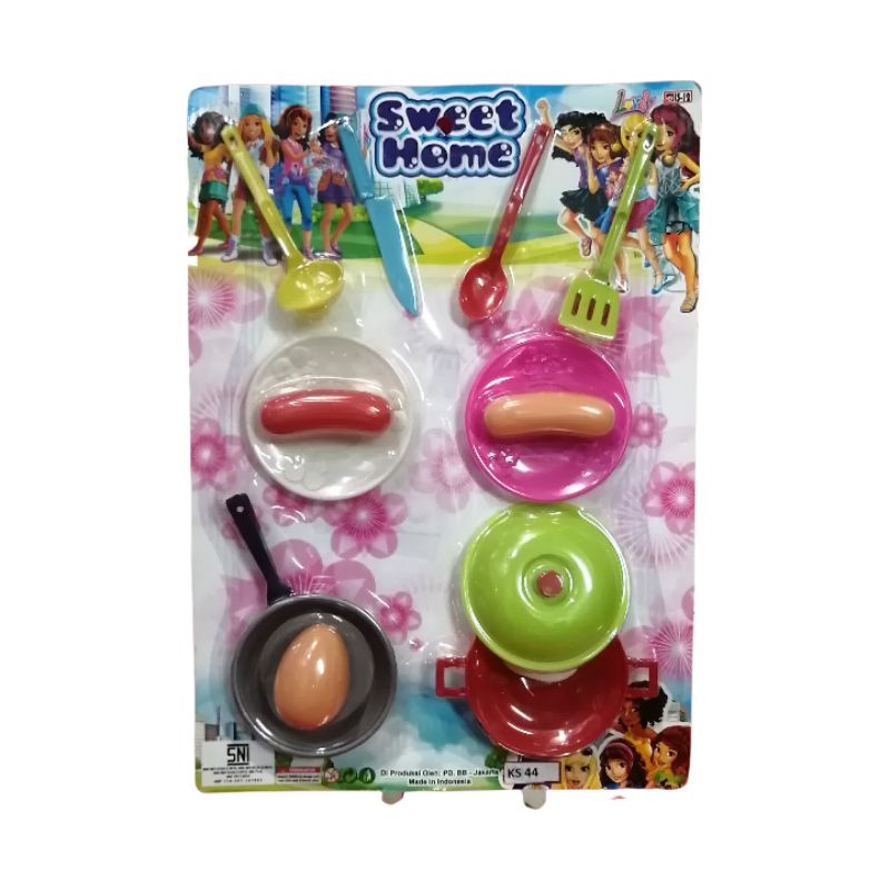 PROMO COD KS44 MAINAN ANAK MASAKAN SWEET HOME