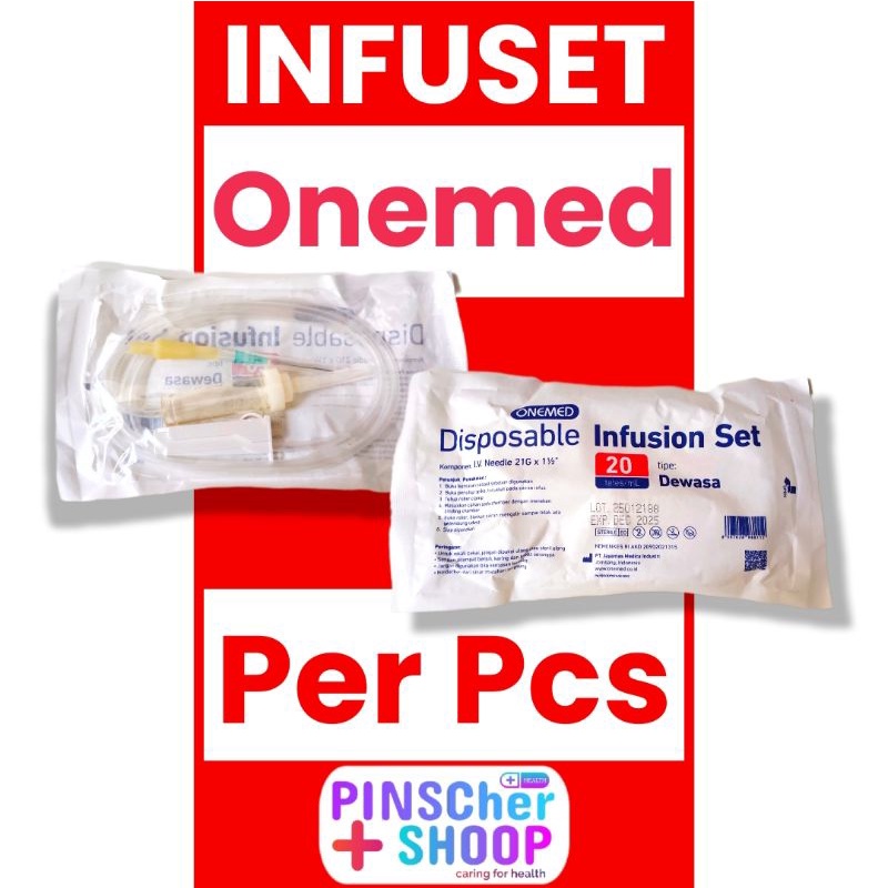 Infuset Dewasa OM Selang Infusion Set / Satuan