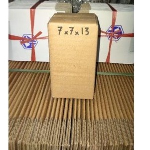 

kardus 7x7x13 tebal polos luar dalam