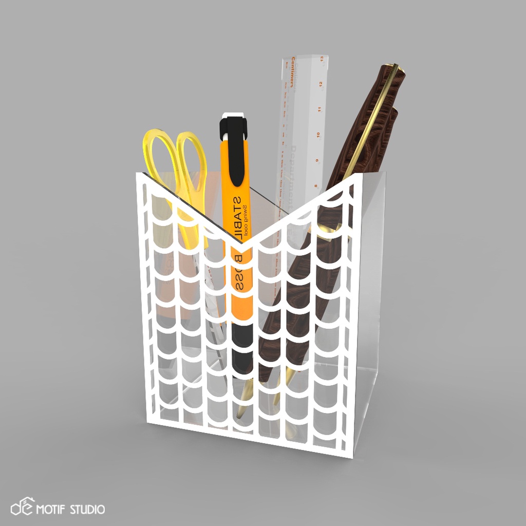 

DESK PEN HOLDER STAND STATIONERY ORGANIZER STORAGE DESKTOP CLEAR ACRYLIC KERANJANG TEMPAT KOTAK PENYIMPANAN ALAT TULIS ATK MEJA PENSIL PULPEN PENA KANTOR KOSMETIK MAKE UP COSMETIC AKRILIK BENING SERBAGUNA MULTIFUNGSI MINIMALIS MODERN ABSTRACT FREEHAND 089