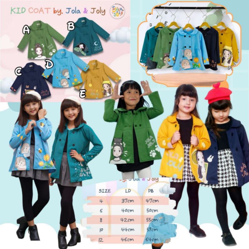 kids coat jola joly