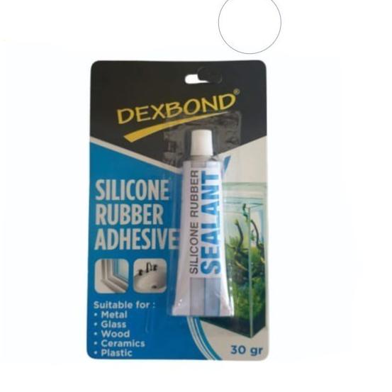 

Dexbond Lem Silicone Sealant Rubber Adhesive 30 Gram