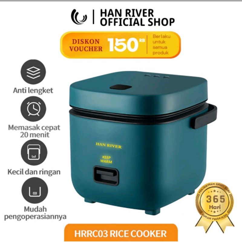 HAN RIVER Rice Cooker HRRC03 magic com Portable/Travel version/ student version/