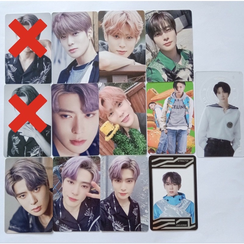 PHOTO CARD UC PC NON ALBUM DICON JAEHYUN SET RENJUN HOT SAUCE SHOTARO UNIVERSE TEN BOOKMARK