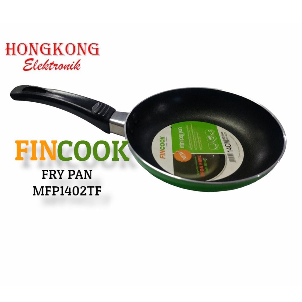 WAJAN TEFLON ANTI LENGKET 14 CM TEFLON FINCOOK MFP1402TF