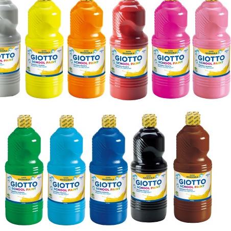 

Baru - Giotto school paint cat poster sekolah 1000 ml ア