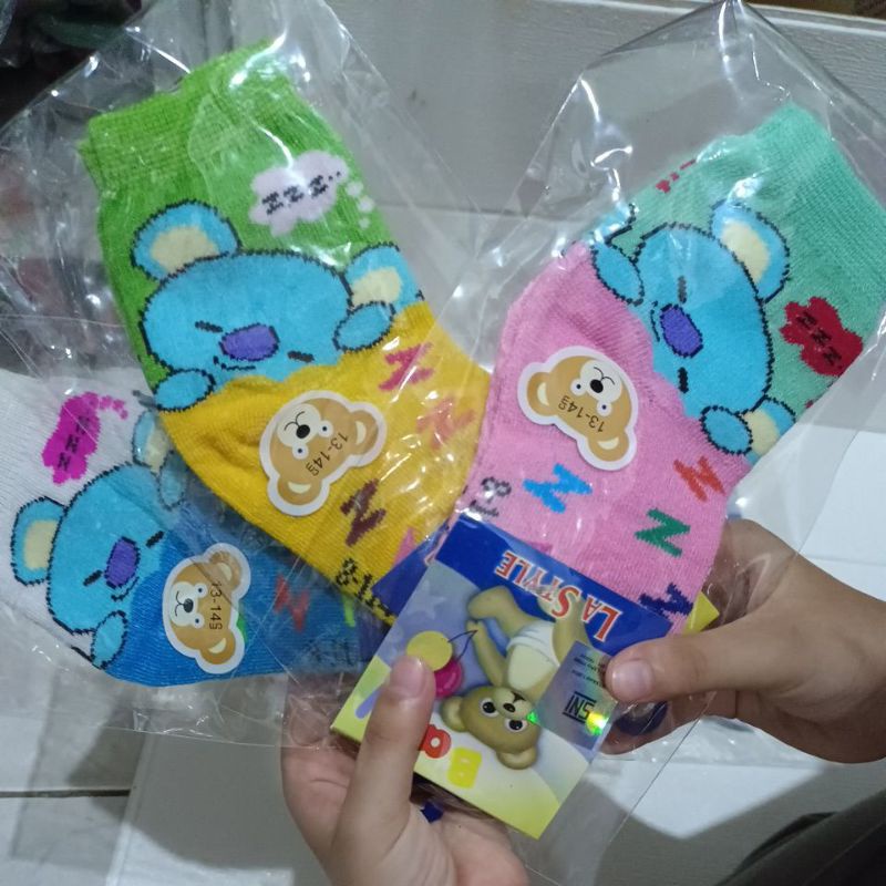 KAOS KAKI ANAK PAUD-TK Karakter Lucu,Usia 3-8 Th