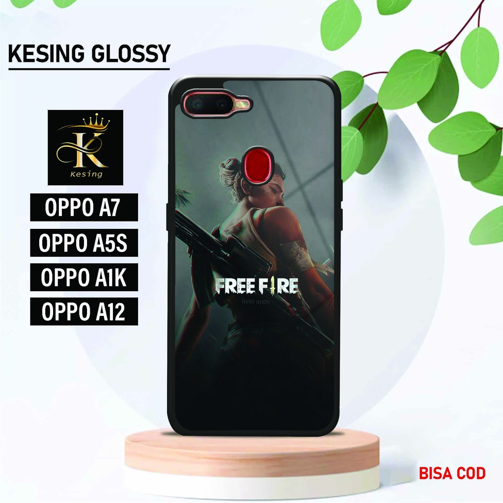 Case Oppo A5S / A7 / A11K / A12 - Pelindung Hp Oppo - Fashion Case Glossy - Case Pria - Case Wanita 