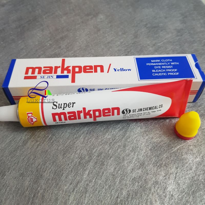 

Se Jin Mark Pen Yellow Spidol Kain Kuning