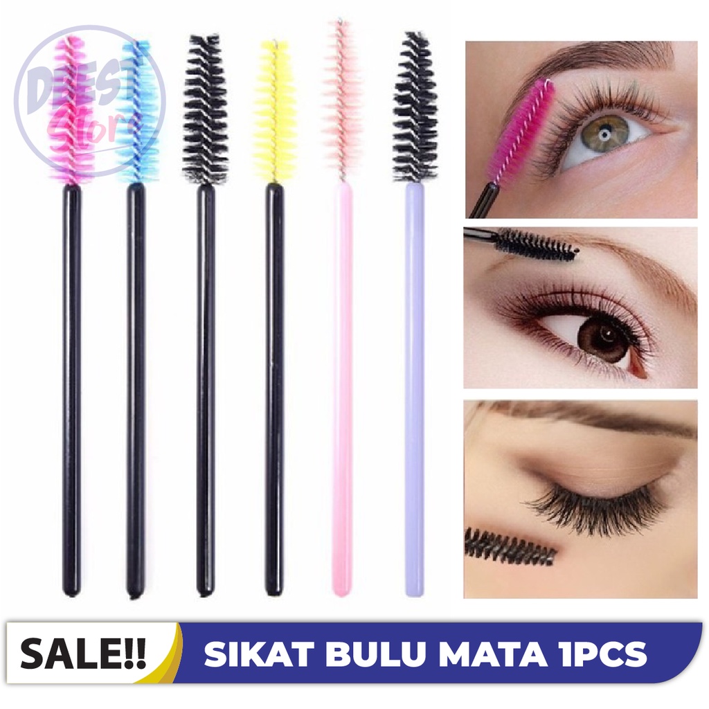 Sikat Bulu Mata Mascara Lentik 1pcs