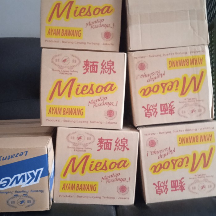 

NEW Misua Ayam bawang cap burung layang terbang