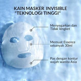 Sheet Mask Bioaqua / Masker Bioaqua / Bioaqua Moisturizing Oligopeptide Face Mask Niacinamide Bright