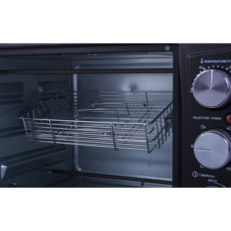 Oven Listrik Kirin - KBO-190RA - KBO190RA Kapasitas 19L - Hitam/Silver - BISA COD