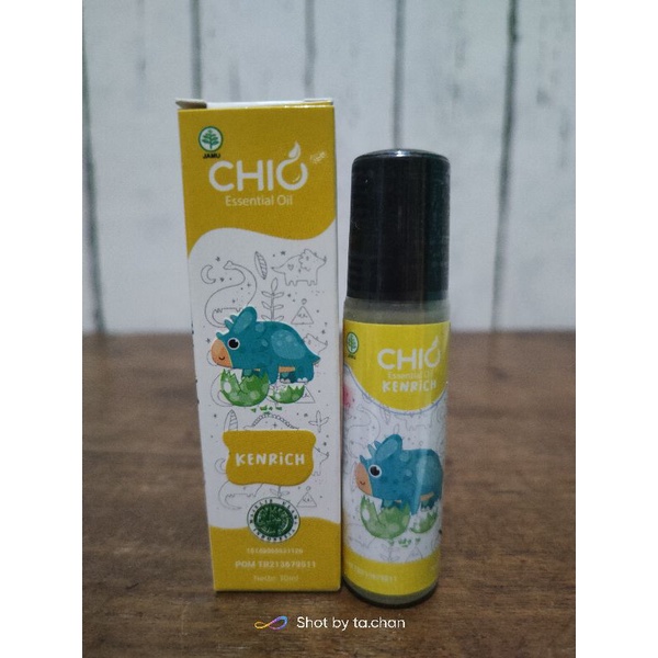 CHIO Essential oil breathy , summer breeze , cheerfull , kenrich cessa obat oles bayi