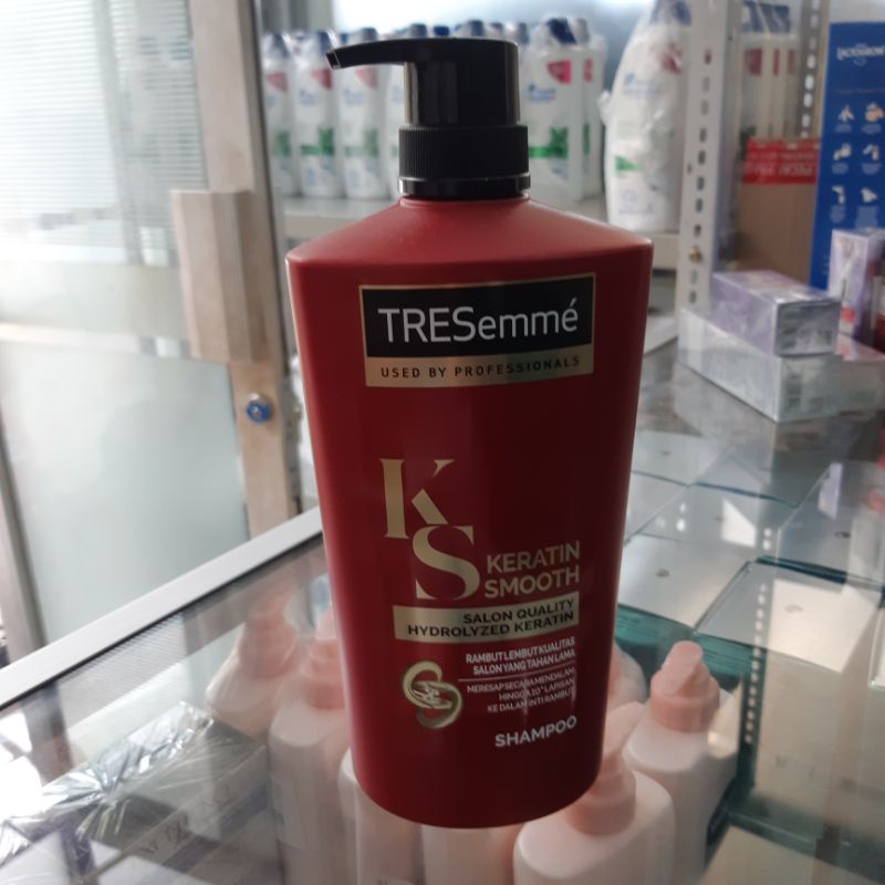 Jual Shampoo Tresemme Shampoo Keratin Smooth 850ml Shopee Indonesia 