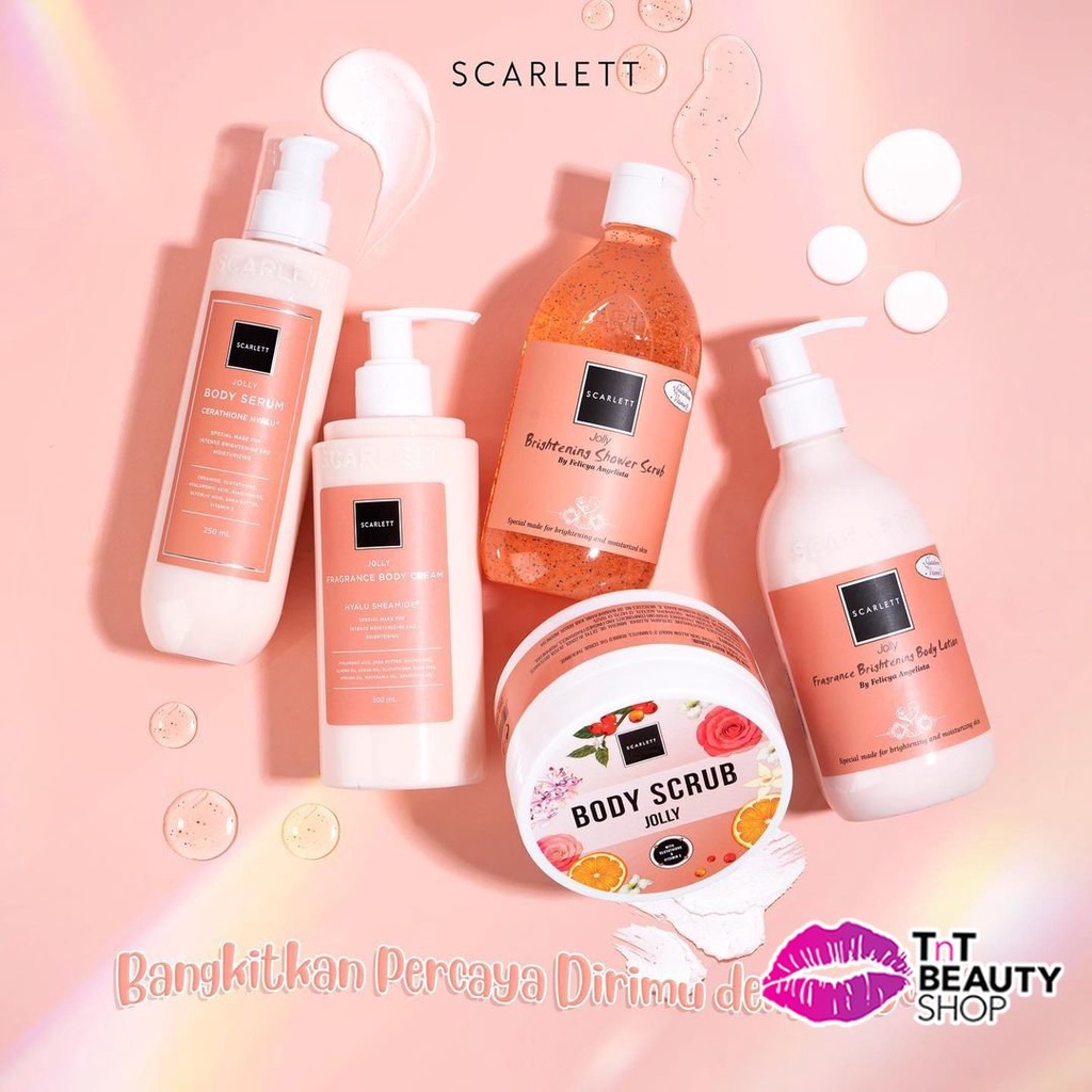 Jual Scarlett Whitening Jolly Body SERIES Body Lotion Body Cream