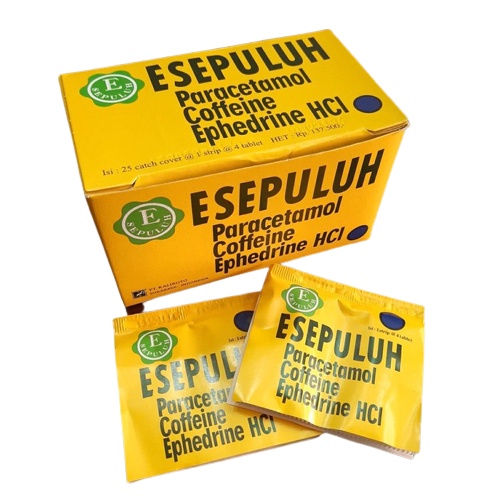 (ECER) Esepuluh Pereda Batuk Pilek Tanpa Ngantuk 1 Strip 4 Tablet