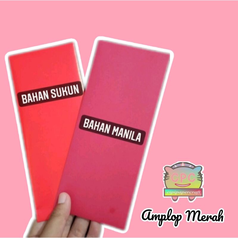 Amplop Natal/ Amplop Merah/ Ampao Imlek/ Ampao Polos/ Amplop Merah/ Amplop Uang