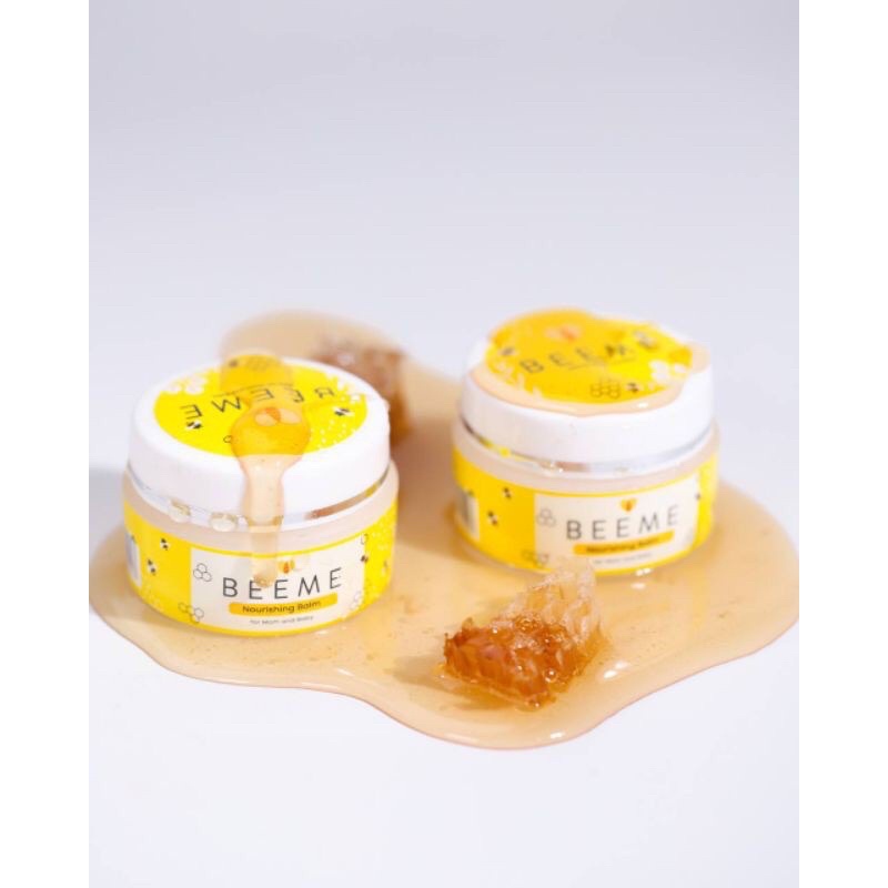 [ORI 100%] BEEME NOURISHING BALM SKINCARE IBU DAN ANAK BEME PELEMBAB BAYI SERBAGUNA 15gr