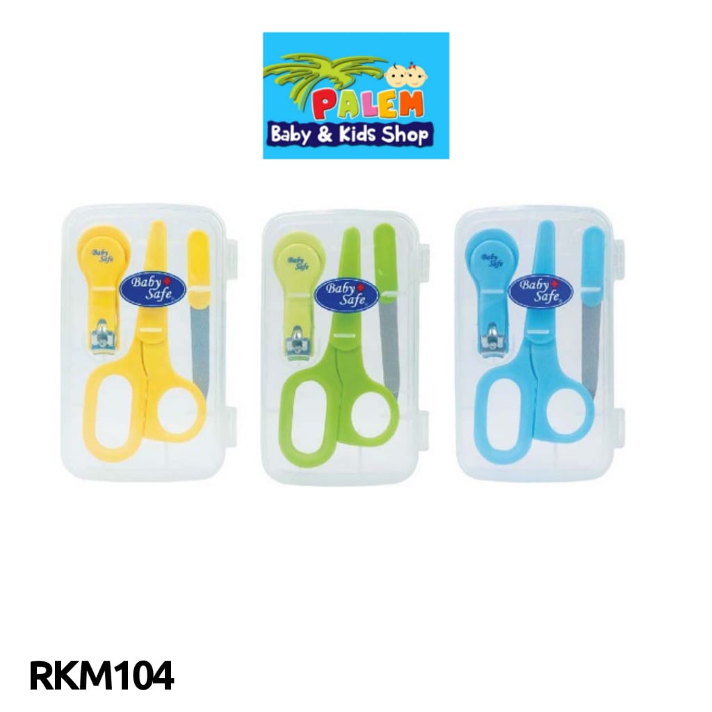 Babysafe Nail Manicure Set RKM104 / gunting kuku