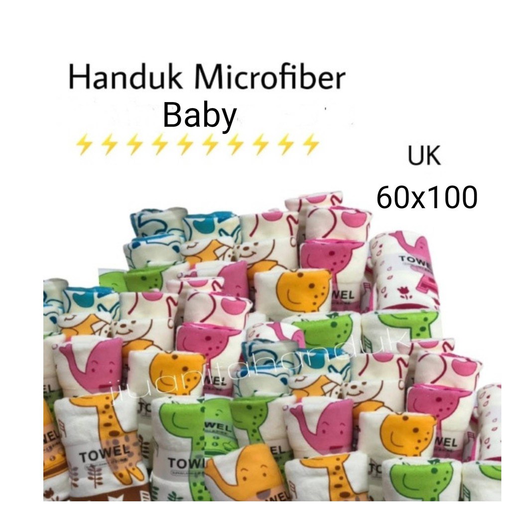 ATB Handuk Microfiber (Joy Life) Uk 60 x 120 Termurah