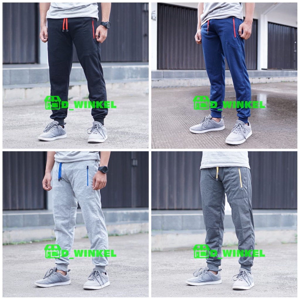 Celana Jogger Pants Pria Streetwear Hypebeast Joger Sweatpants