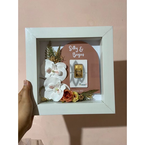 Mahar nikah / Mahar MURAH / PIGURA MAHAR / GIFT MAHAR / KOTAK MAHAR BUNGA / PIGURA BUNGA / MAHAR UAN