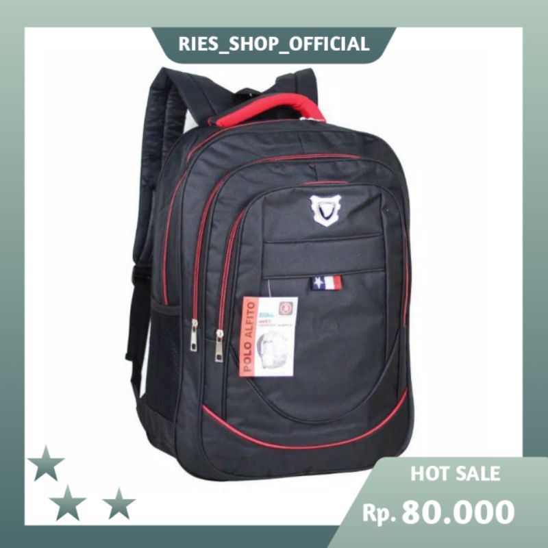 TAS RANSEL POLO SEKOLAH KERJA