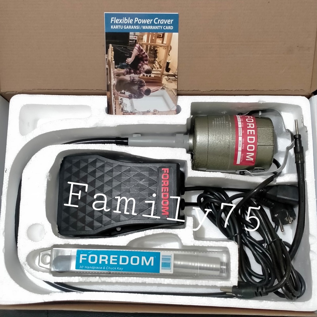 FOREDOM Mesin bor gantung Die grinder Cuner Tuner Korek Motor Porting