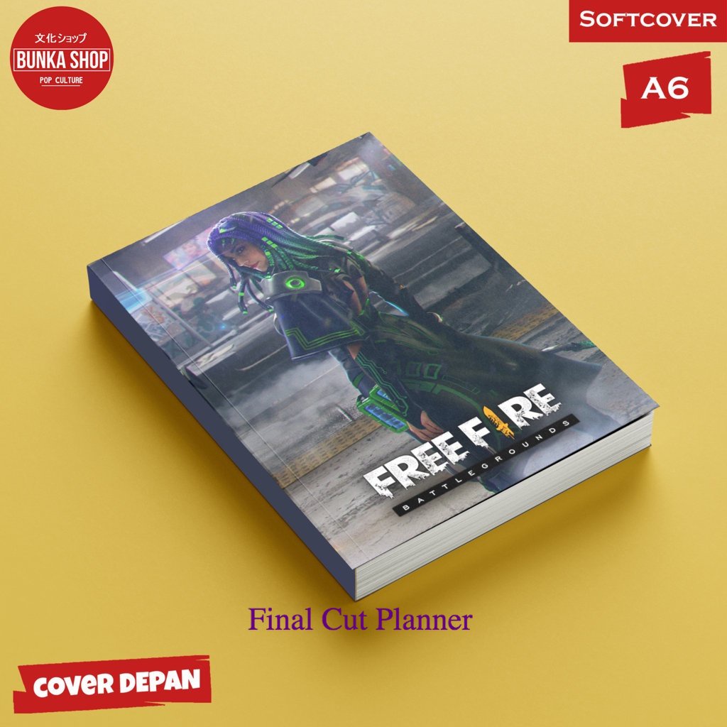 

Pocket Note Free Fire Moco D Softcover A6 Buku Tulis Catatan Notes Agenda Planner Jurnal .