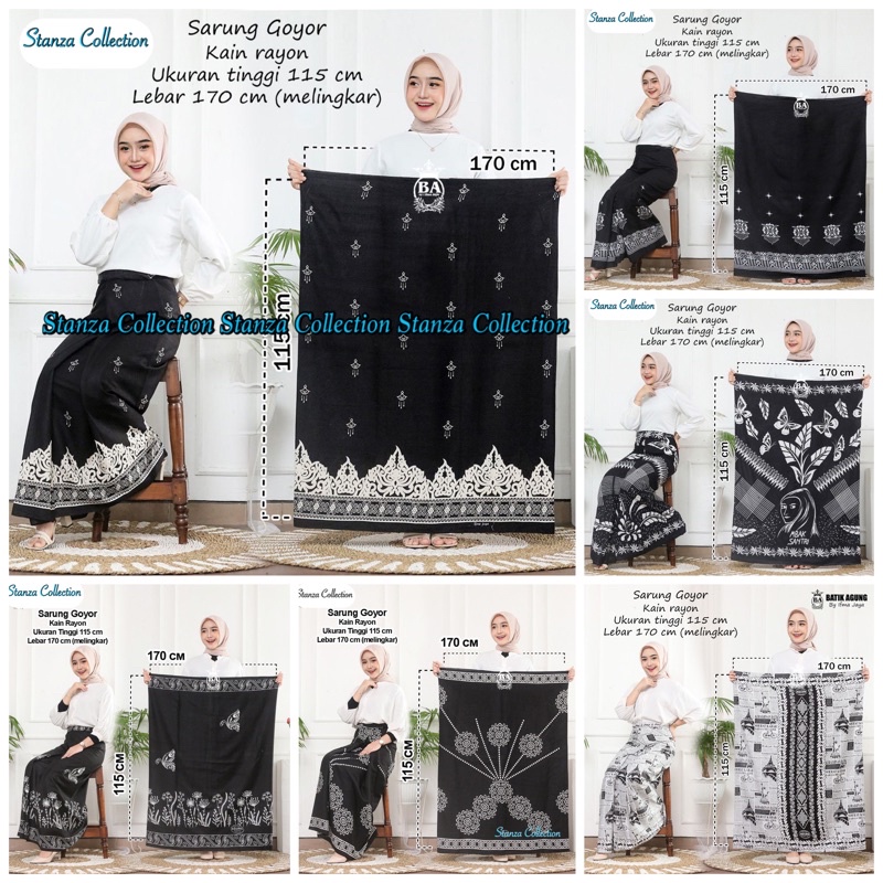 Sarung Wanita Goyor Terbaru / Sarung Santri Putri / Sarung Wanita Batik / Sarung Wanita / Sarung Bat