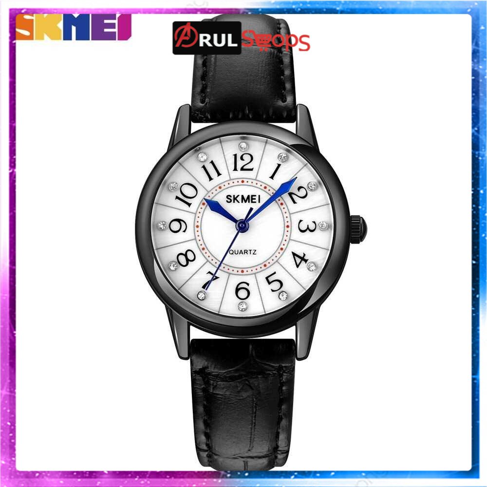 ARS - SKMEI Jam Tangan Analog Wanita Strap Kulit - 1823