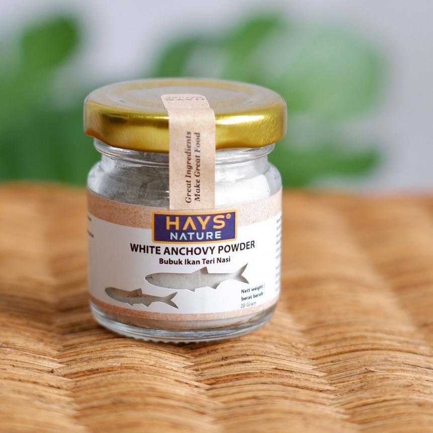 

10.10 Brands Festival White Anchovy Powder (20 GRAM)/ Teri Nasi Bubuk 20 Gram, Anti GTM, Kaldu MPASI - HAYS NATURE gas !!