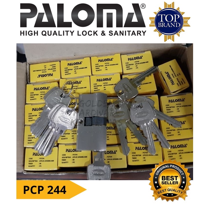 PALOMA PCP 244 MASTER KEY CYLINDER  PAKET 24 SET 60MM SN
