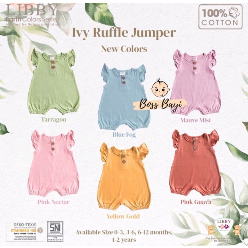 LIBBY EARTH SERIES Ivy Ruffle Jumper Bayi / Anak