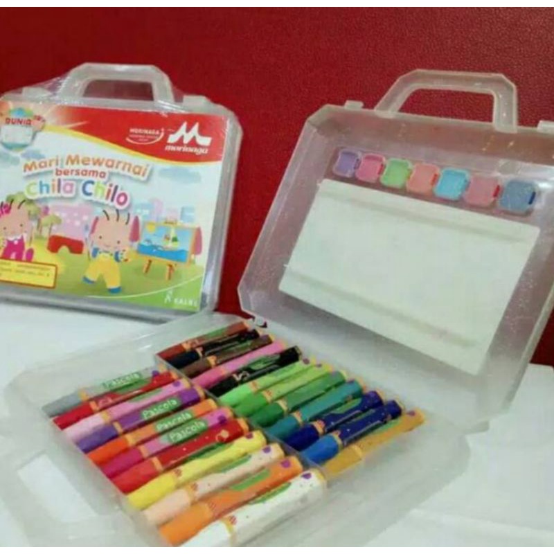 

crayon set morinaga isi 24