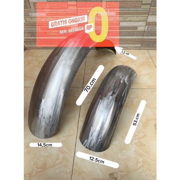 Jual Spakbor Depan British style, spakbor belakang chopper slim ...