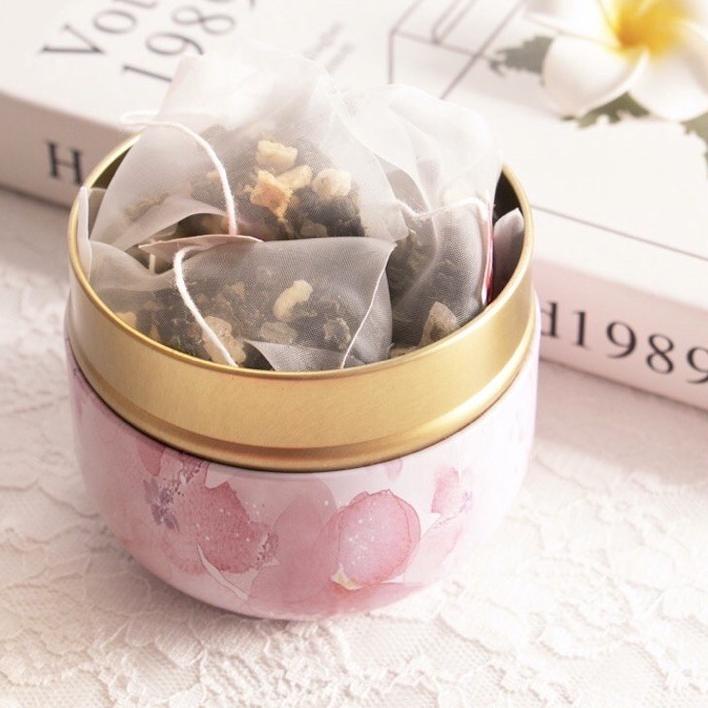 

Grosiran Murah Teh Bunga / Flower Tea – Teh Herbal / Tisane Tea dengan Kemasan Kaleng Cantik bisa untuk Souvenir