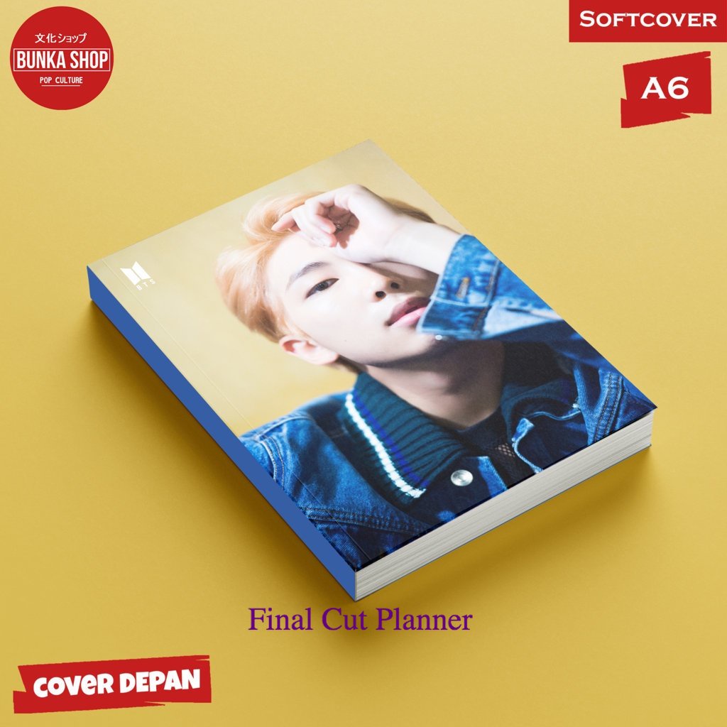 

Pocket Note KPOP BTS Love RM Softcover A 6 Buku Tulis catatan Notes Agenda Planner Jurnal planner