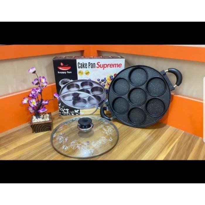 cetakan 7 datar happy fun CAKE PAN SUPREME