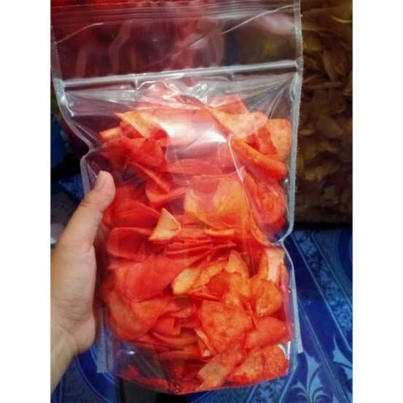 

Keripik singkong balado khas padang 250 gram