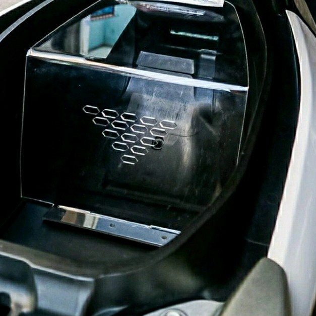 Cover Akrilik Bagasi Downdraft Aerox Old/New, Nmax Old/New