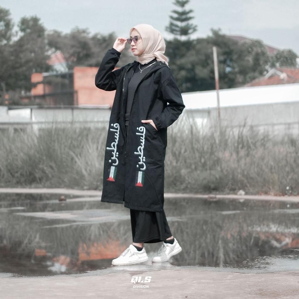 Viral Jaket Hijab Panjang Jaket Muslimah Jaket Cewe Jaket Perempuan