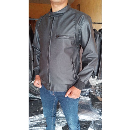 jaket kulit Pria Terbaru Jaket Ariel Jaket Motor New Tren Jaket Casual Keren