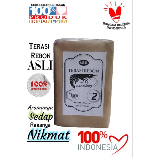 

Terasi Rebon Asli Karawang