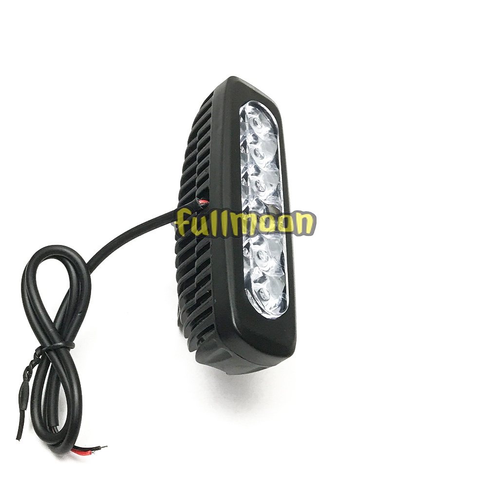 lampu tembak sorot led 6 mata flash kedip