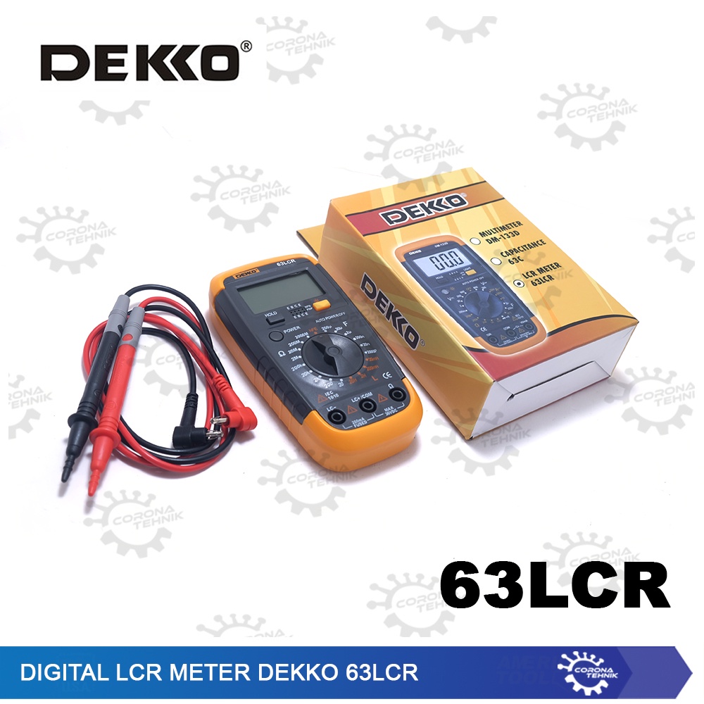 Digital LCR Meter Dekko 63LCR