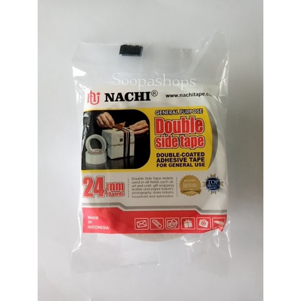 

Isolasi Double Tape Nachi 24 mm x 10 yard